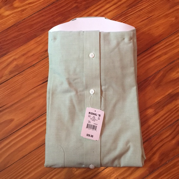Croft & Barrow Short Sleeve Dress Shirt 16 1/2 - Picture 3 of 8
